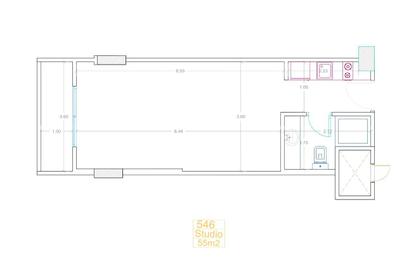 Apartment - Studio - 1 Bathroom for sale in Al Ahyaa District - Hurghada - Red Sea