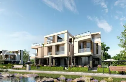 Townhouse - 3 Bedrooms - 3 Bathrooms for sale in The brooks - El Katameya Compounds - El Katameya - New Cairo City - Cairo