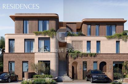 Apartment - 3 Bedrooms - 4 Bathrooms for sale in Crescent Walk - 5th Settlement Compounds - The 5th Settlement - New Cairo City - Cairo