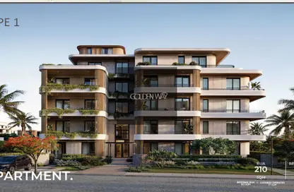 شقة - 3 غرف نوم - 4 حمامات للبيع في كريسينت واك - كمبوندات التجمع الخامس - التجمع الخامس - مدينة القاهرة الجديدة - القاهرة