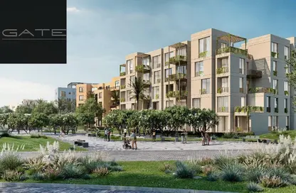 Apartment - 2 Bedrooms - 2 Bathrooms for sale in O West - 6 October Compounds - 6 October City - Giza