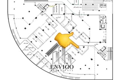 Shop - Studio for sale in 90 Street - The 5th Settlement - New Cairo City - Cairo