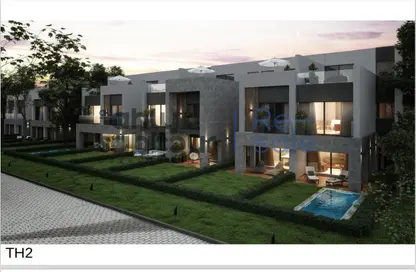 تاون هاوس - 3 غرف نوم - 3 حمامات للبيع في رير - كمبوندات مدينة المستقبل - مدينة المستقبل - القاهرة