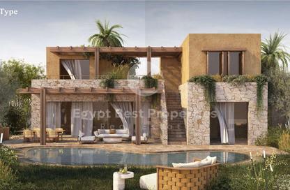 Twin House - 3 Bedrooms - 4 Bathrooms for sale in Ramla - Ras Al Hekma - North Coast