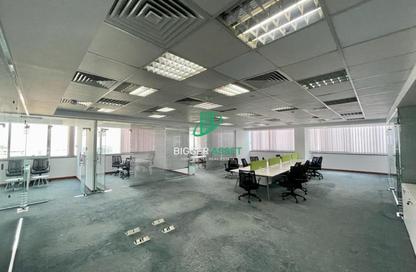 Office Space - Studio - 2 Bathrooms for rent in Bank Center Street - South Teseen St. - The 5th Settlement - New Cairo City - Cairo