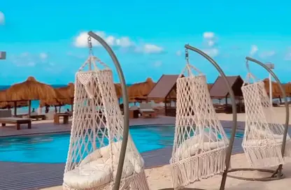 شاليه - 2 غرف نوم - 2 حمامات للبيع في مارسيليا بيتش 5 - راس الحكمة - الساحل الشمالي