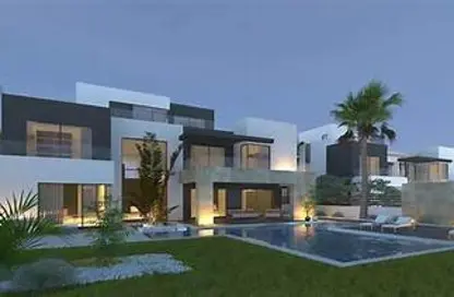 Townhouse - 7 Bedrooms - 7 Bathrooms for sale in Palm Hills New Cairo - 5th Settlement Compounds - The 5th Settlement - New Cairo City - Cairo