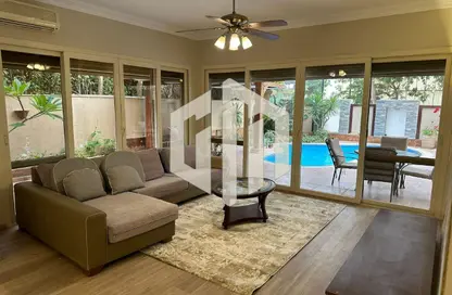 Apartment - 3 Bedrooms - 2 Bathrooms for rent in Katameya Heights - El Katameya Compounds - El Katameya - New Cairo City - Cairo