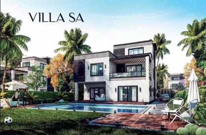 Townhouse - 4 Bedrooms - 4 Bathrooms for sale in Rhodes - New Capital Compounds - New Capital City - Cairo