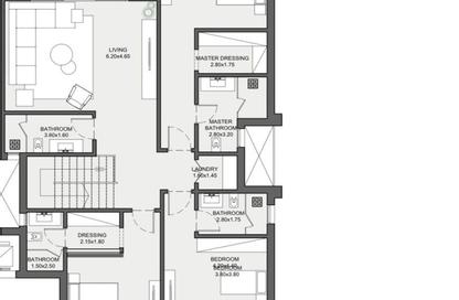 Duplex - 4 Bedrooms - 5 Bathrooms for sale in New Giza - Cairo Alexandria Desert Road - 6 October City - Giza