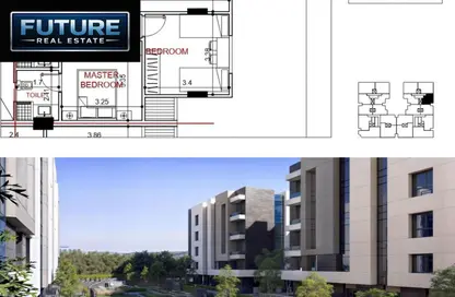 شقة - 2 غرف نوم - 2 حمامات للبيع في زهراء المعادي - حي المعادي - القاهرة