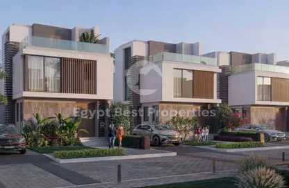 Villa - 4 Bedrooms - 4 Bathrooms for sale in La Vista City - New Capital Compounds - New Capital City - Cairo