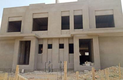 Twin House - 4 Bedrooms - 3 Bathrooms for sale in Lake West 3 - Sheikh Zayed Compounds - Sheikh Zayed City - Giza