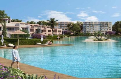 Chalet - 2 Bedrooms - 2 Bathrooms for sale in Hacienda Waters - Qesm Ad Dabaah - North Coast
