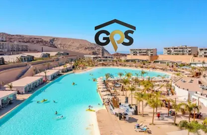 Chalet - 2 Bedrooms - 2 Bathrooms for sale in IL Monte Galala - Al Ain Al Sokhna - Suez