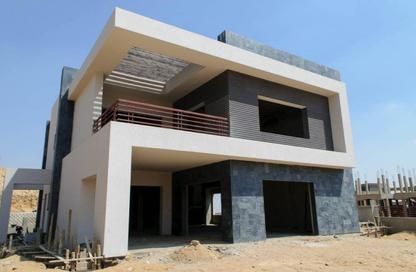 Twin House - 4 Bedrooms - 4 Bathrooms for sale in Al Karma 4 - Sheikh Zayed Compounds - Sheikh Zayed City - Giza