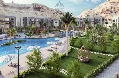 Chalet - Studio - 1 Bathroom for sale in Sky City - Al Ain Al Sokhna - Suez Chalet - Studio - 1 Bathroom for sale in Sky City - Al Ain Al Sokhna - Suez