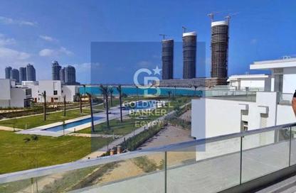 Chalet - 2 Bedrooms - 2 Bathrooms for sale in Mazarine - New Alamein City - Al Alamein - North Coast