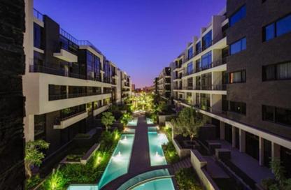Apartment - 2 Bedrooms - 2 Bathrooms for sale in The Water Way - North Investors Area - New Cairo City - Cairo