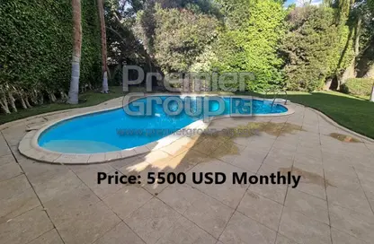 فيلا - 5 غرف نوم - 6 حمامات للايجار في القطامية هايتس - كمبوندات القطامية - القطامية - مدينة القاهرة الجديدة - القاهرة