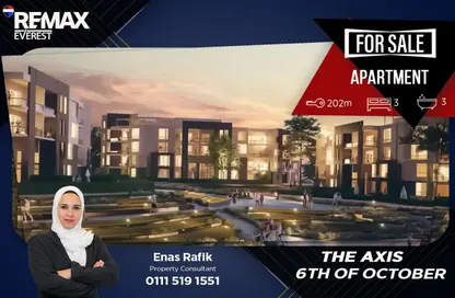 شقة - 3 غرف نوم - 3 حمامات للبيع في ذا اكسيس - كمبوندات 6 أكتوبر - مدينة 6 أكتوبر - الجيزة