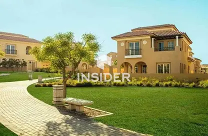Townhouse - 4 Bedrooms - 4 Bathrooms for sale in Garden Residence - Hyde Park - New Cairo City - Cairo