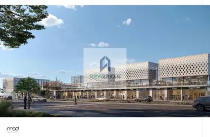 Office Space - 1 Bedroom - 1 Bathroom for sale in Waslet Dahshur Road - Green Belt - 6 October City - Giza