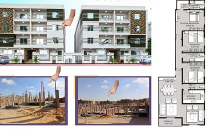 Apartment - 3 Bedrooms - 3 Bathrooms for sale in Bait Alwatan - The 5th Settlement - New Cairo City - Cairo