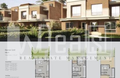 Villa - 3 - 3 for sale in Croons Sarai - Sarai - Mostakbal City Compounds - Mostakbal City - Future City - Cairo