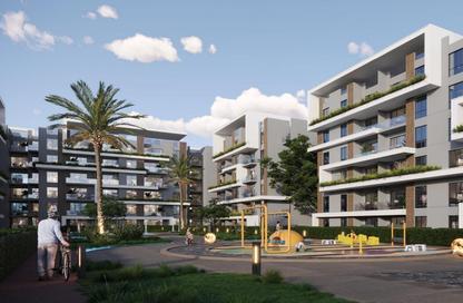 Apartment - 2 Bedrooms - 2 Bathrooms for sale in Jiran Residence - Hadayek October - 6 October City - Giza