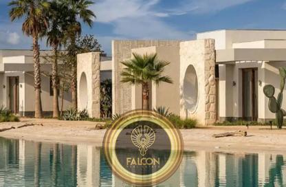 Chalet - 2 Bedrooms - 2 Bathrooms for sale in The Med - Ras Al Hekma - North Coast