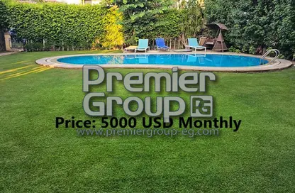 فيلا - 5 غرف نوم - 4 حمامات للايجار في القطامية هايتس - كمبوندات القطامية - القطامية - مدينة القاهرة الجديدة - القاهرة