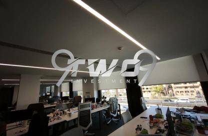 Office Space - Studio - 2 Bathrooms for rent in The Waterway View - 90 Street - The 5th Settlement - New Cairo City - Cairo