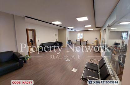 Office Space - Studio - 4 Bathrooms for rent in 6th Sector - Zahraa El Maadi - Hay El Maadi - Cairo