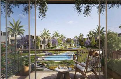 Apartment - 3 Bedrooms - 2 Bathrooms for sale in Palm Hills October - Cairo Alexandria Desert Road - 6 October City - Giza