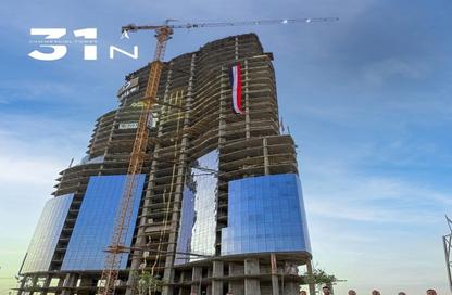 Office Space - Studio - 1 for sale in Nile Business City - Downtown Area - New Capital City - Cairo