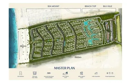 تاون هاوس - 3 غرف نوم - 4 حمامات للبيع في ليفيلز من ماونتن فيو - قسم الضبعة - الساحل الشمالي