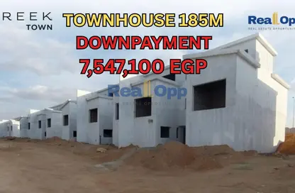 Townhouse - 3 Bedrooms - 4 Bathrooms for sale in Creek Town - The 1st Settlement - New Cairo City - Cairo