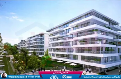 شقة - 2 غرف نوم - 4 حمامات للبيع في بالم هيلز - كمبوندات الاسكندرية - الاسكندرية