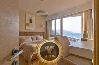 Chalet - 2 Bedrooms - 2 Bathrooms for sale in Azha - Al Ain Al Sokhna - Suez