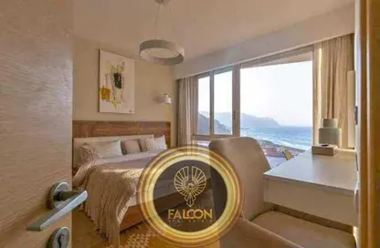 Chalet - 2 Bedrooms - 2 Bathrooms for sale in Azha - Al Ain Al Sokhna - Suez
