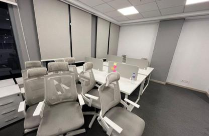 Office Space - Studio - 2 Bathrooms for rent in American University Housing District - 5th Settlement Compounds - The 5th Settlement - New Cairo City - Cairo