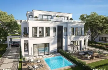 فيلا - 6 غرف نوم - 7 حمامات للبيع في نايا ويست - كمبوندات الشيخ زايد - الشيخ زايد - الجيزة