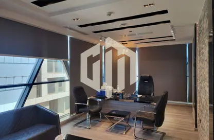 Office Space - 1 Bedroom - 1 Bathroom for rent in Cairo Business Plaza - North Teseen St. - The 5th Settlement - New Cairo City - Cairo