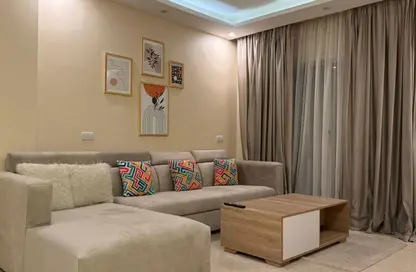 Apartment - 2 Bedrooms - 1 Bathroom for rent in Omar Ibn Al Khattab St. - Rehab City Forth Phase - Al Rehab - New Cairo City - Cairo