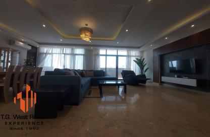 Apartment - 3 Bedrooms - 3 Bathrooms for rent in West Arabella - 5th Settlement Compounds - The 5th Settlement - New Cairo City - Cairo