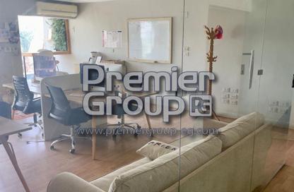 Office Space - Studio - 2 Bathrooms for rent in Street 214 - Degla - Hay El Maadi - Cairo