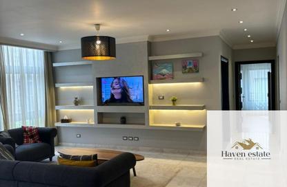 Apartment - 3 Bedrooms - 2 Bathrooms for rent in The Water Way - North Investors Area - New Cairo City - Cairo