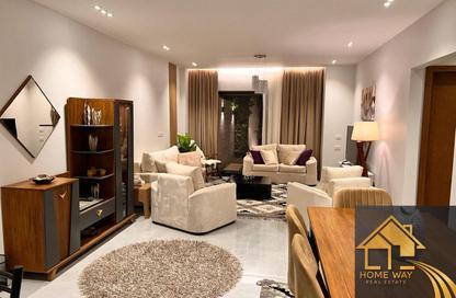 Apartment - 2 Bedrooms - 2 Bathrooms for rent in Lake View Residence - 5th Settlement Compounds - The 5th Settlement - New Cairo City - Cairo