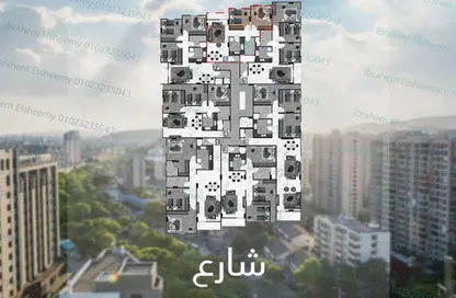 شقة - 2 غرف نوم - 2 حمامات للبيع في البوابة الرابعة القديمة - حورس - حدائق الاهرام - الجيزة